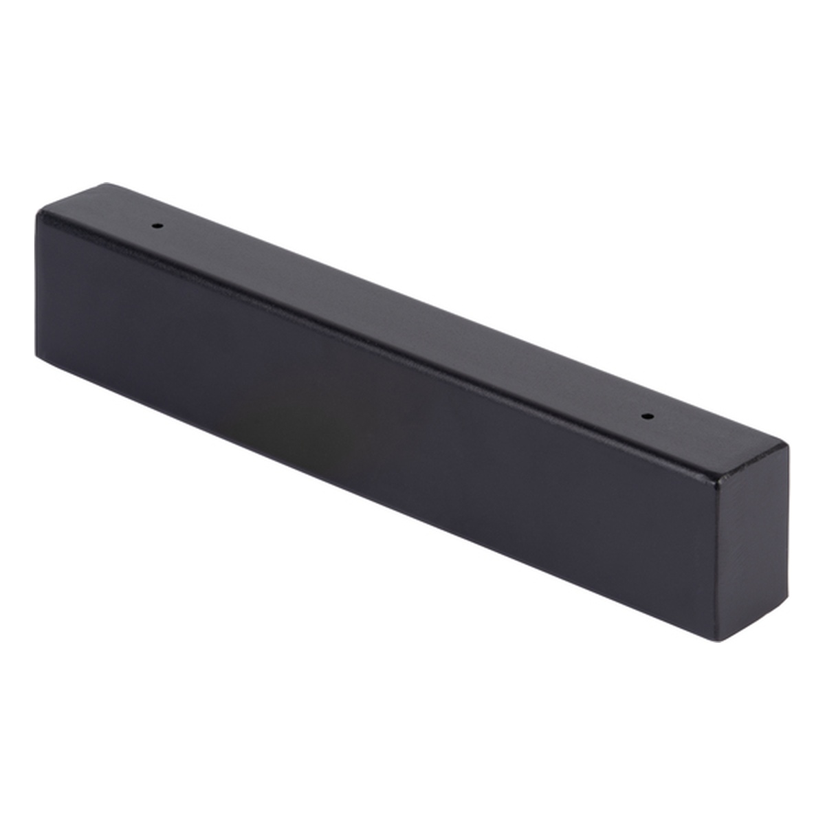 Alberts Regalträger Mona, 60 x 300 x 40 mm, Stahl, matt schwarz mit Feinstruktur kunststoffbeschichtet RAL 9005 - 1 Stk.