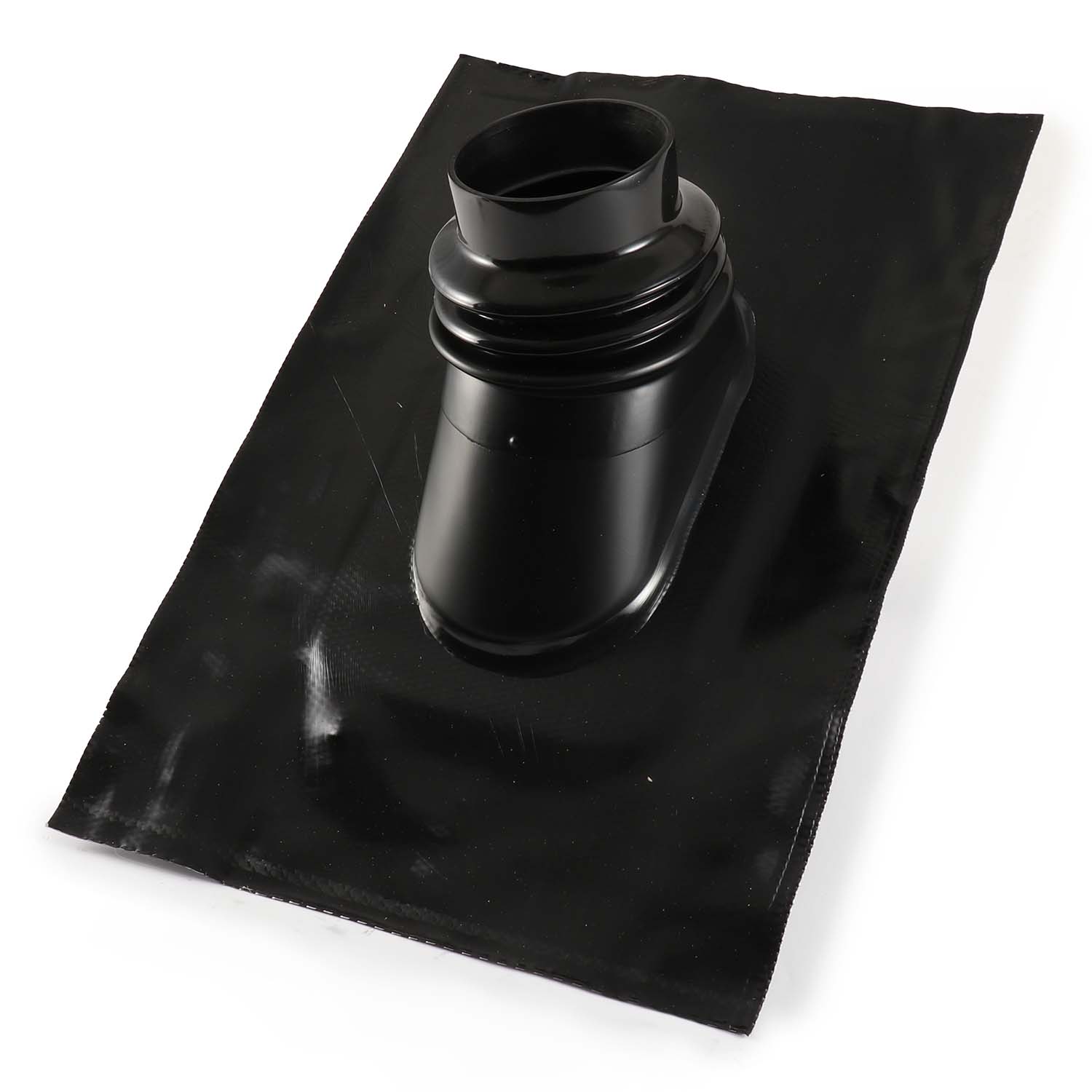 Fleck Abgasflex Universaldurchgang Variabel DN 100 schwarz