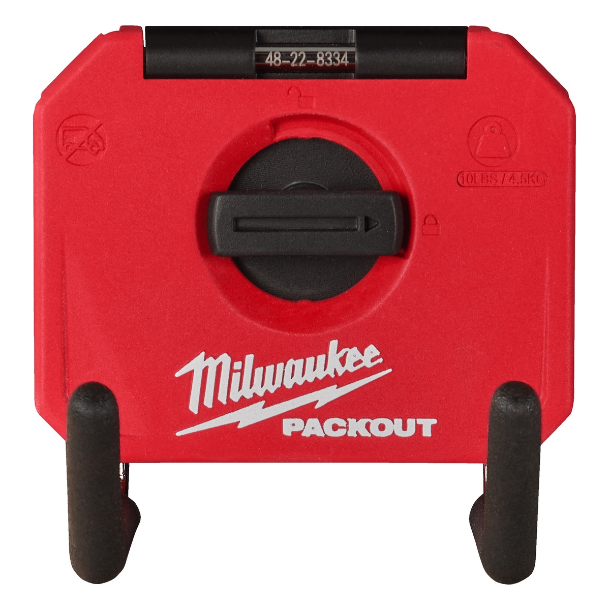 Milwaukee PACKOUT Haken kurz, gerade - 1 Stk. Milwaukee PACKOUT Haken kurz, gerade - 1 Stk.