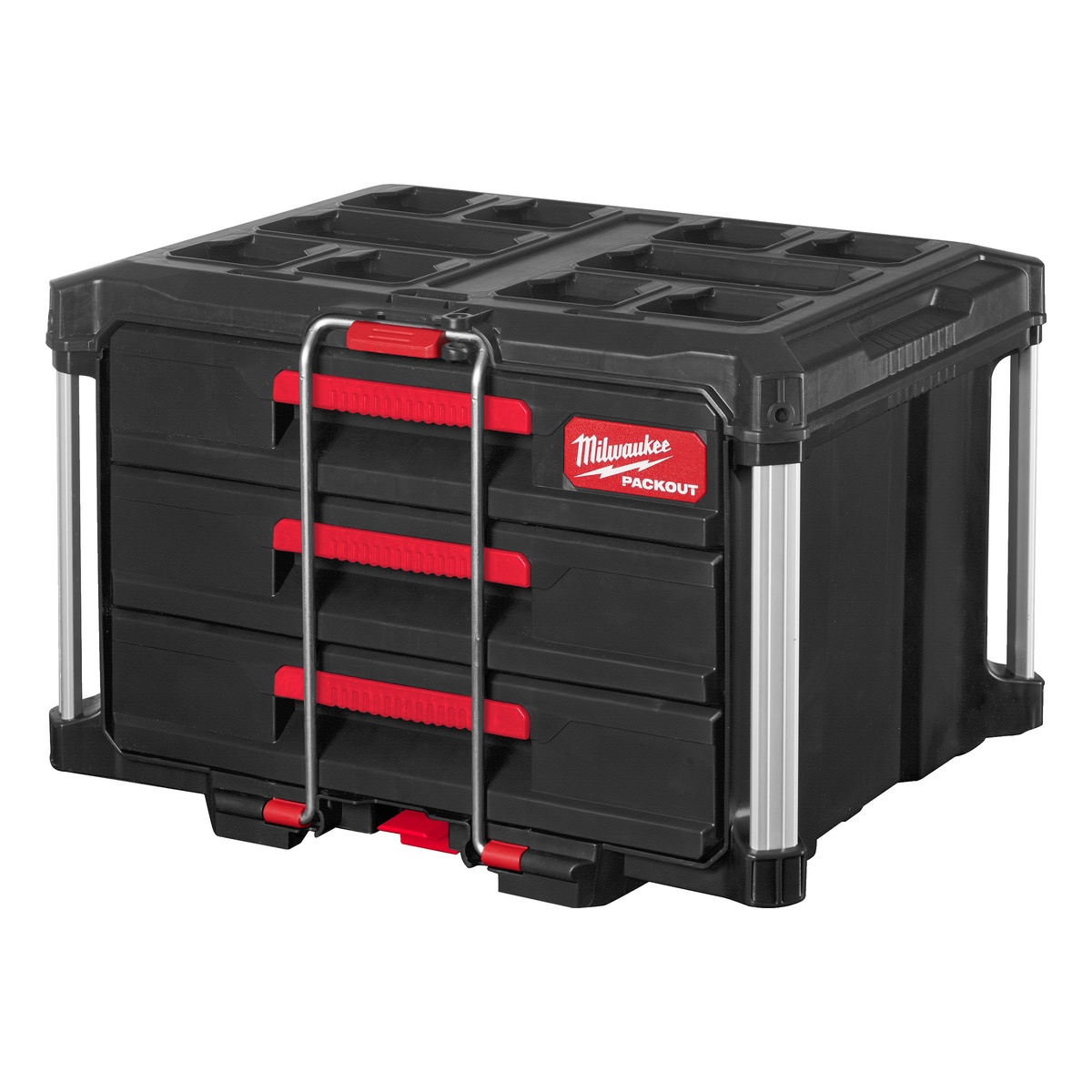 Milwaukee PACKOUT Koffer mit 3 Schubladen 560 x 410 x 360 mm - 1 Stk.