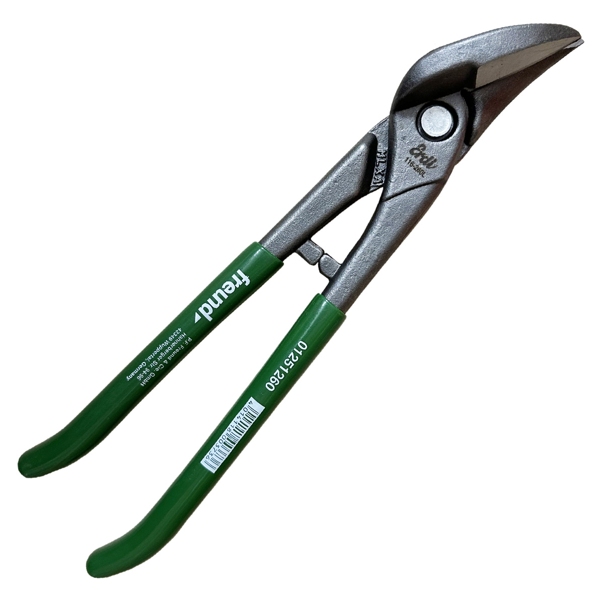 Freund Idealschere links 260 mm, Werkzeugstahl, tauchisolierte Griffe - 1 Stk.