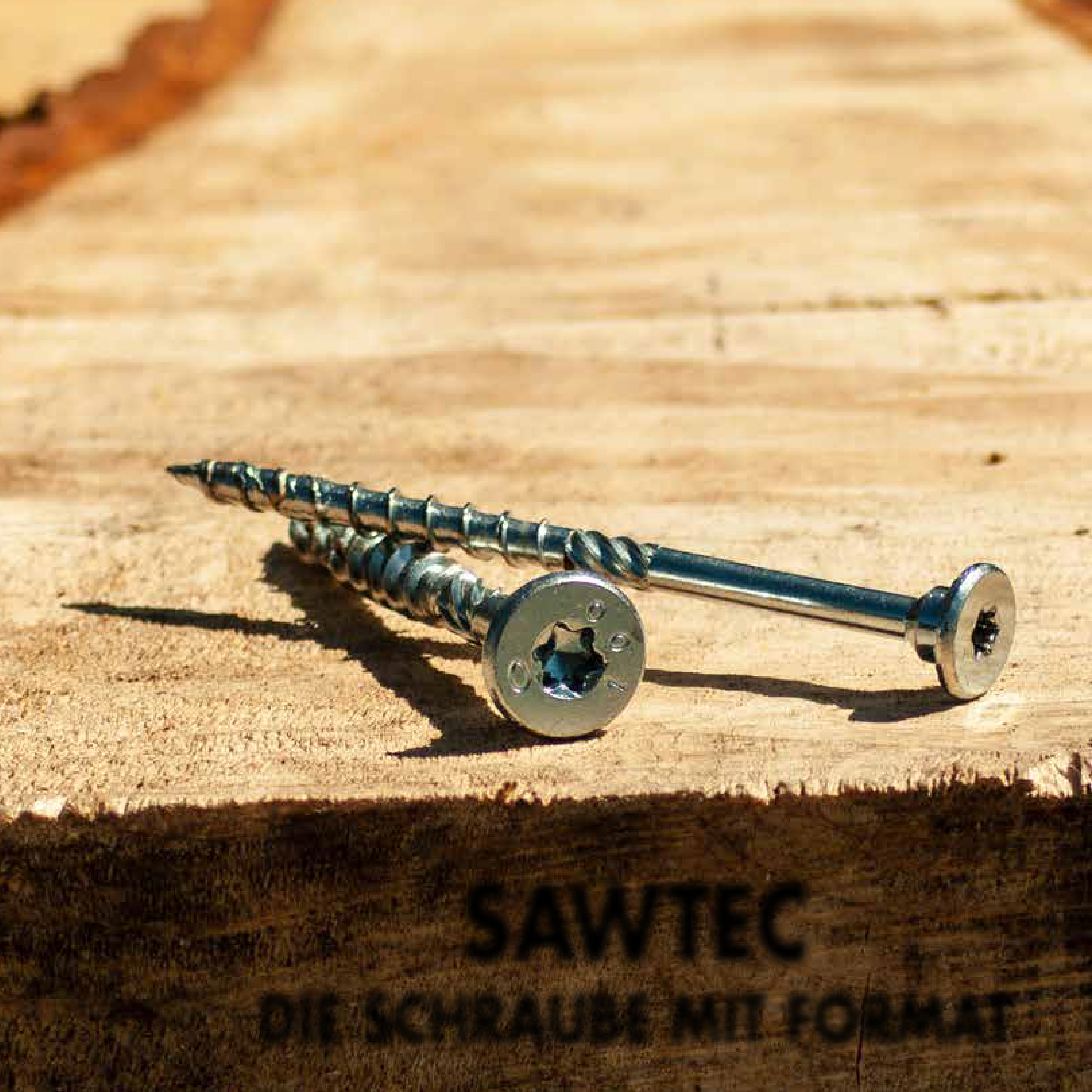 Eurotec SawTec Tellersenkkopf 5 x 40 mm verzinkt, Holzbauschraube TX25, 200 Stk.