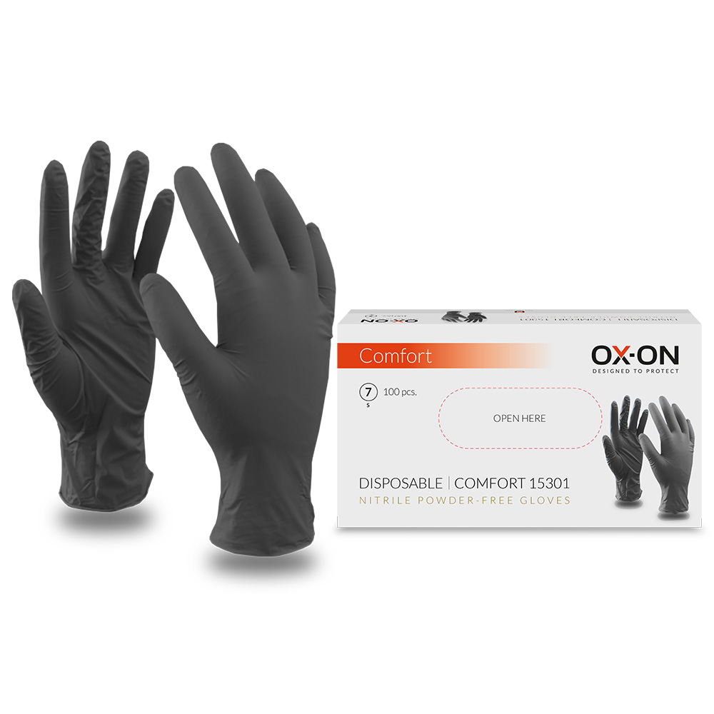 OX-ON Einweghandschuhe Disposable Comfort 15301, 100 stk. OX-ON Einweghandschuhe Disposable Comfort 15301, 100 stk.