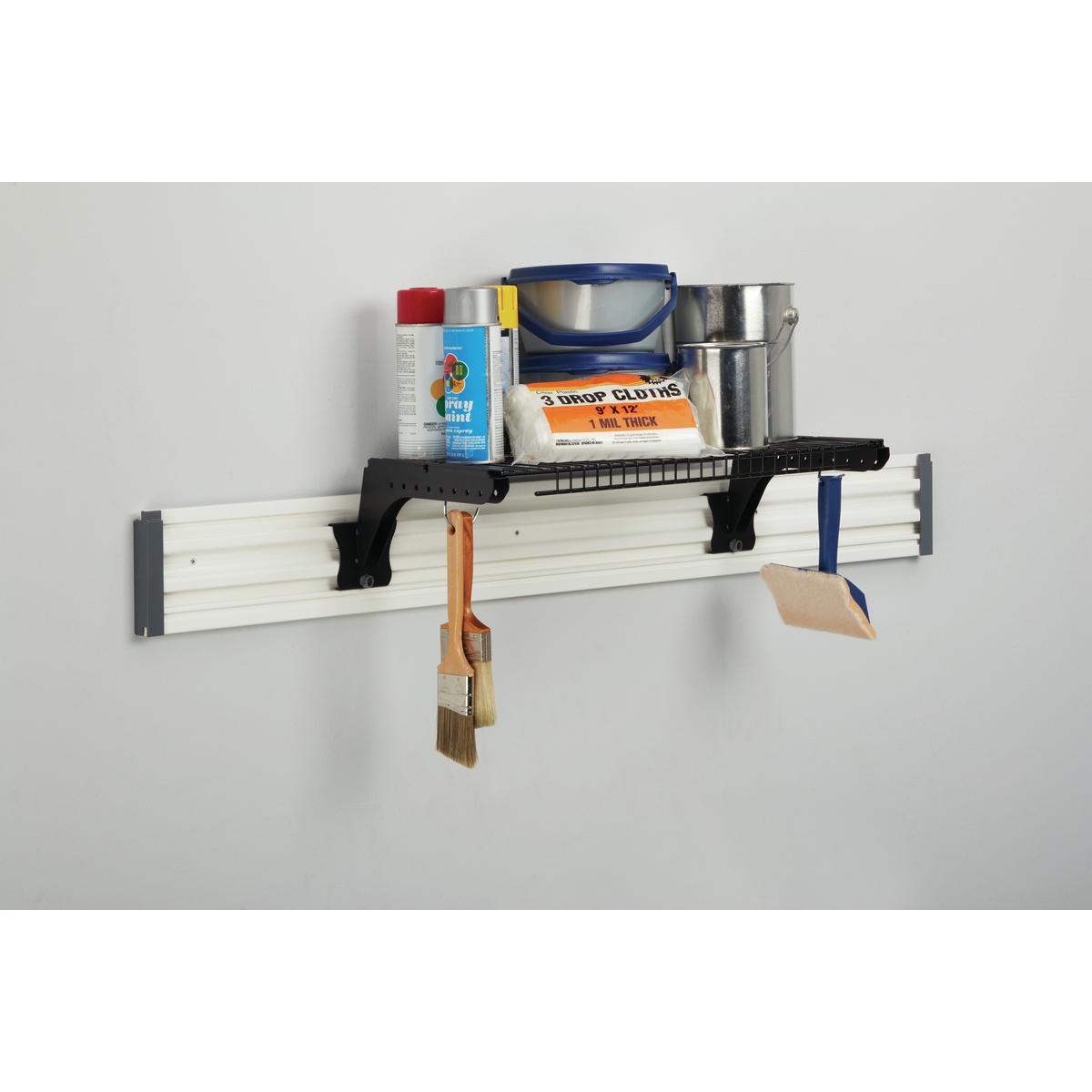 Stanley Regalhalter Trackwalls, für Regalböden 25,5 cm tief