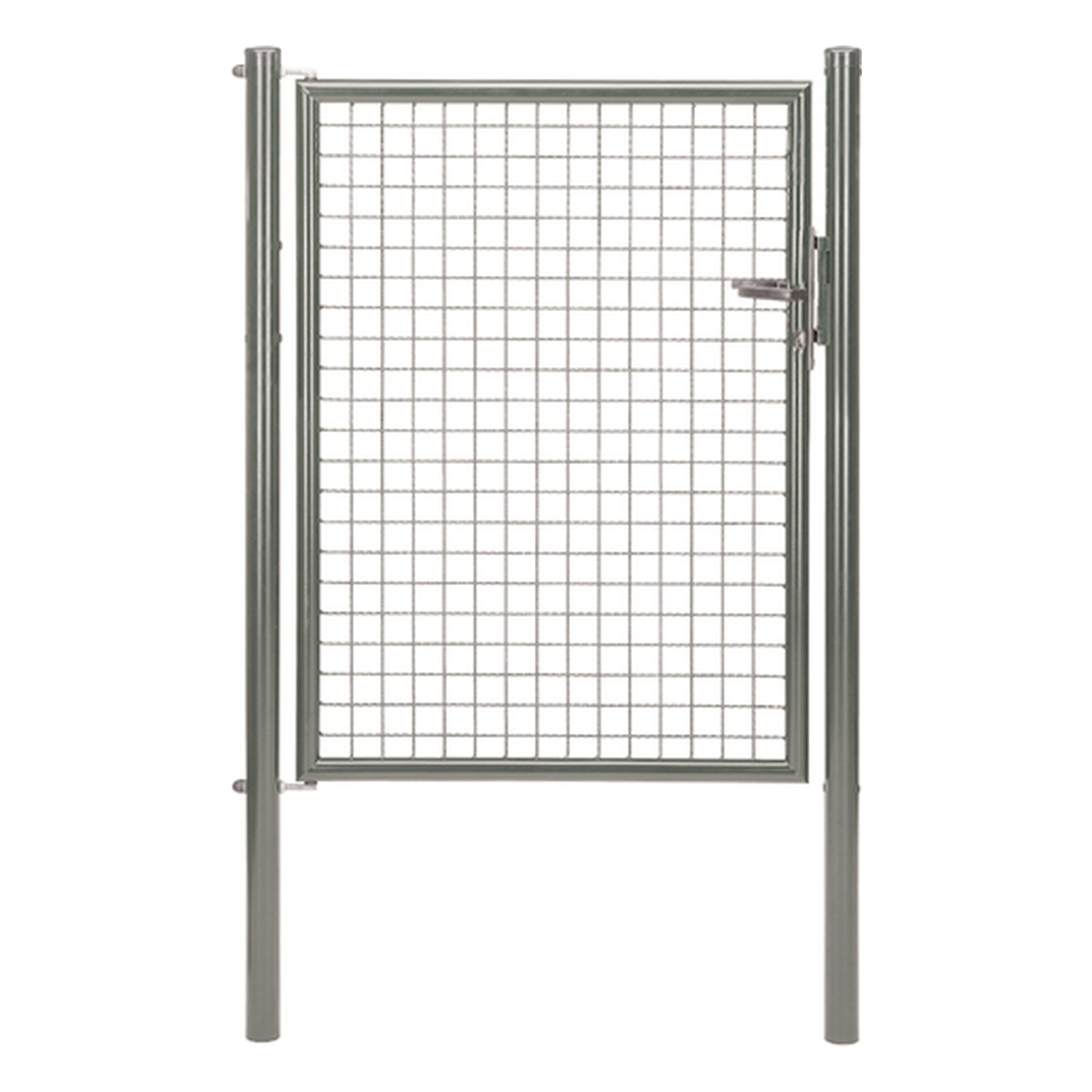 Alberts Wellengitter-Einzeltor, 1060 x 1750 x 60 mm, Stahl roh, zinkphosphatiert, anthrazit-metallic kunststoffbeschichtet - 1 Stk.
