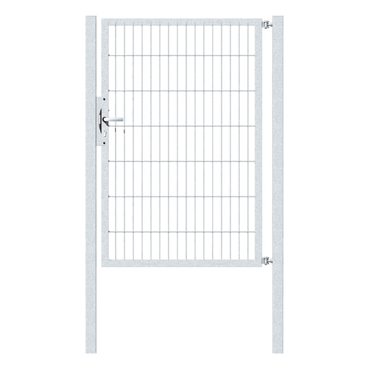 Alberts Einzeltor Flexo, Typ 6/5/6, für Zaunhöhe 1400 mm, 1000 mm breit, feuerverzinkt - 1 Stk. Alberts Einzeltor Flexo, Typ 6/5/6, für Zaunhöhe 1400 mm, 1000 mm breit, feuerverzinkt - 1 Stk.