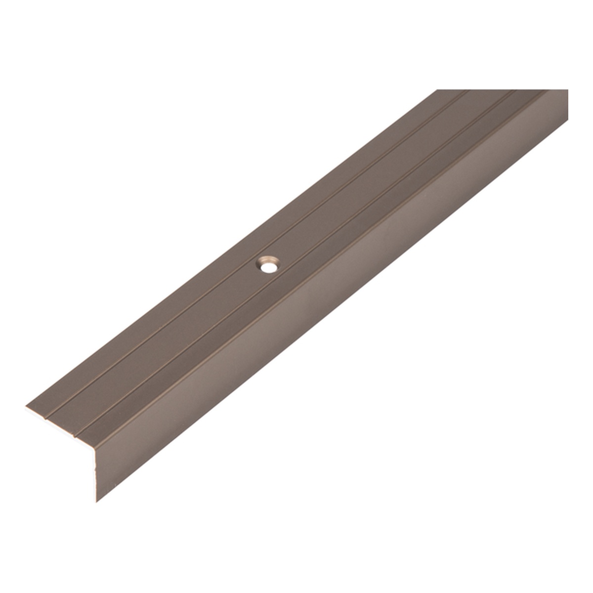 Alberts Treppenkanten-Schutzprofil, 25 x 1000 x 20 mm, Aluminium, bronzefarbig eloxiert - 1 Stk.