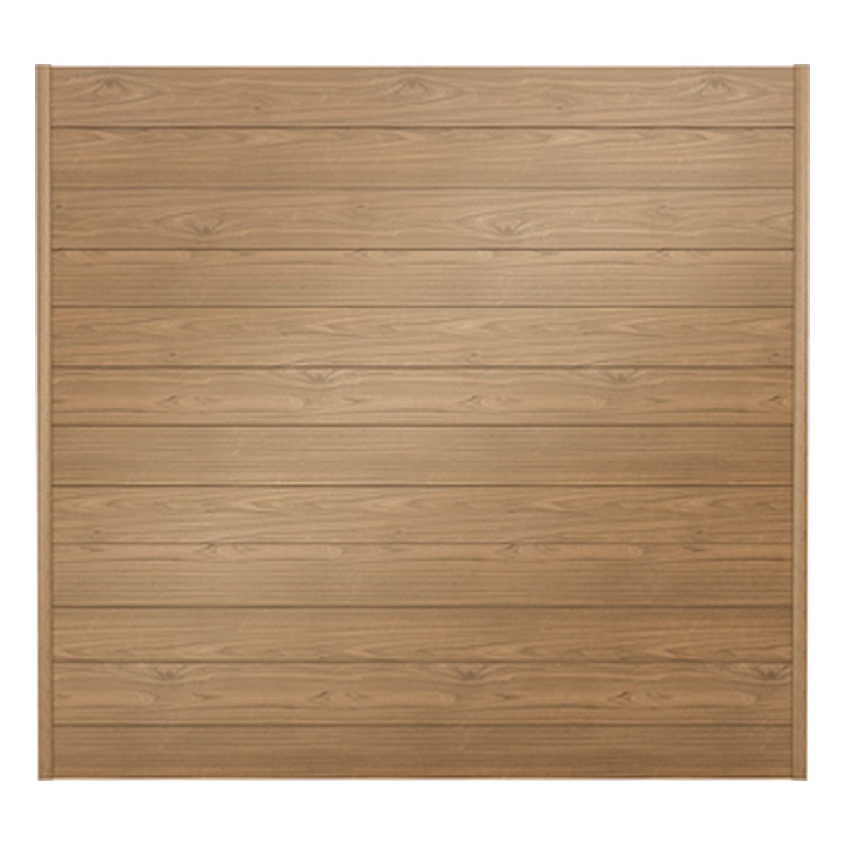 Alberts Zaunfeld Palitio, Alu, Holzdekor hell kunstbeschichtet, 1800 x 1800 mm, Profilhöhe: 150 mm - 1 Stk.
