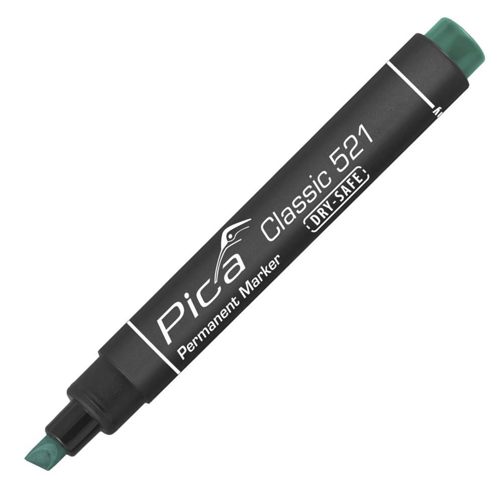 Pica Classic Permanent Marker 521 Keilspitze 2-6 mm, grün