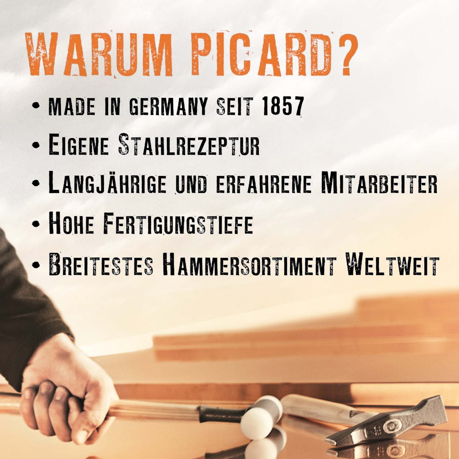 Picard Latthammer AluTec glatt