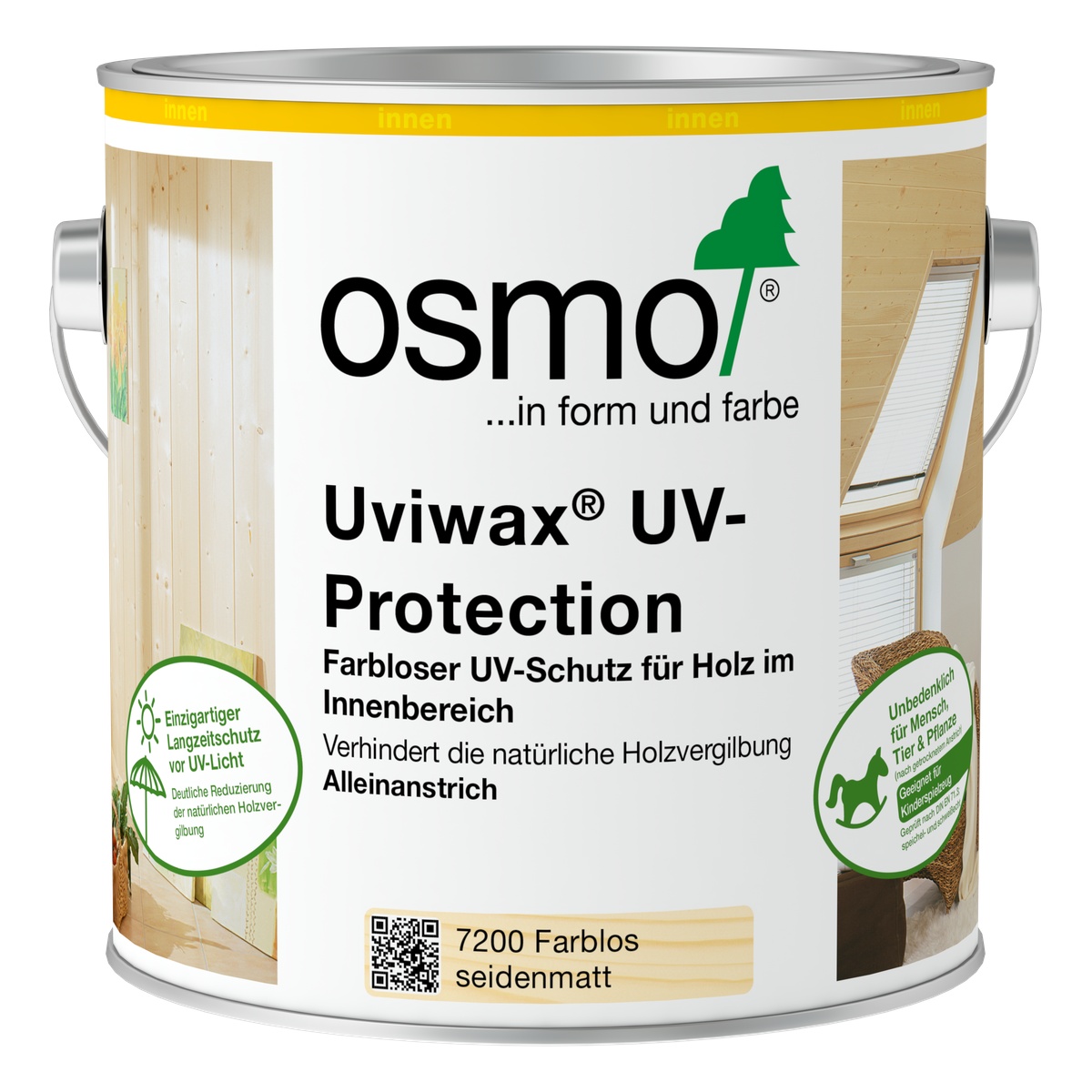 Osmo Uviwax Farblos 2,5 l Osmo Uviwax Farblos 2,5 l
