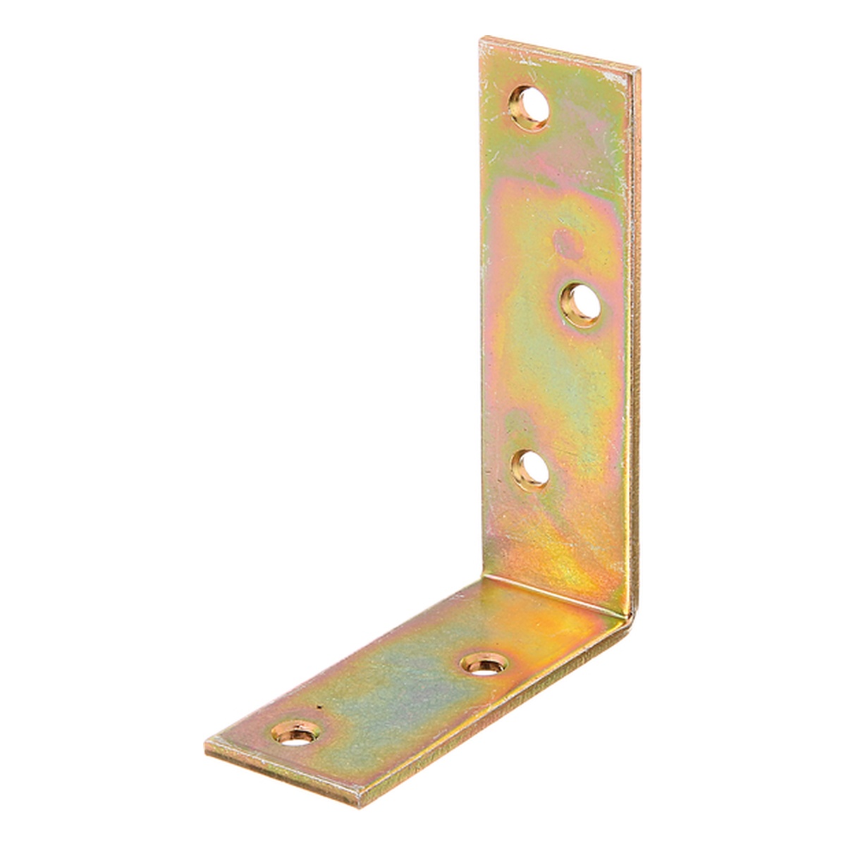 Alberts Balkenwinkel, ungleichschenklig, 75 x 100 x 30 mm, Stahl roh, galvanisch verzinkt Dickschichtschutz - 6 Stk.