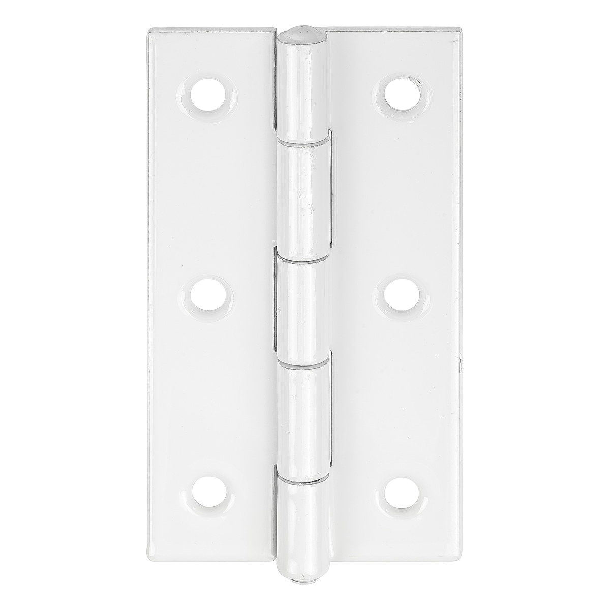 Vormann DIN-Scharnier schmal 80 x 41 mm weiß, 1 Stk.
