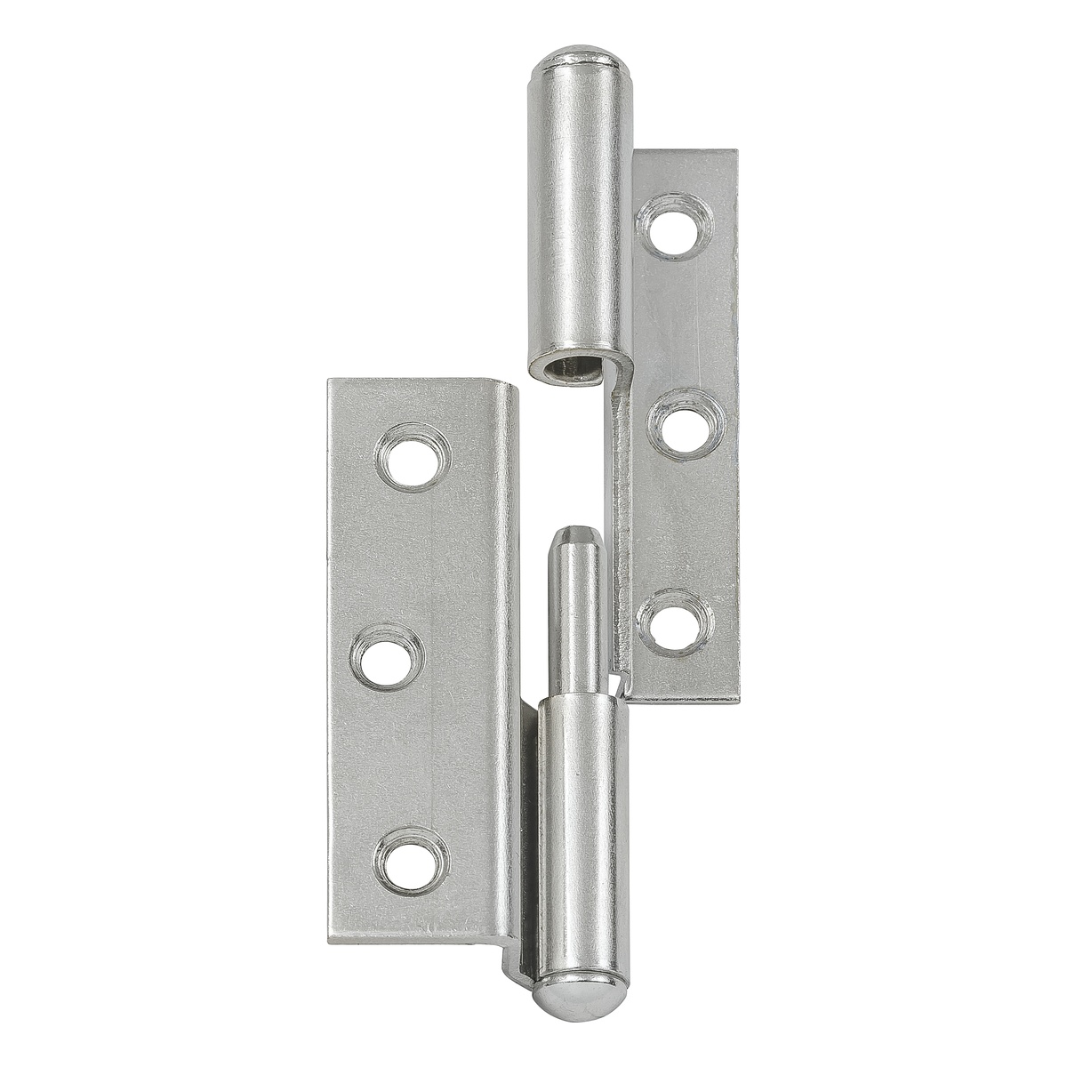 Vormann Normenscharnier rechts gekröpft, 50 x 35 mm vernickelt, 1 Stk.