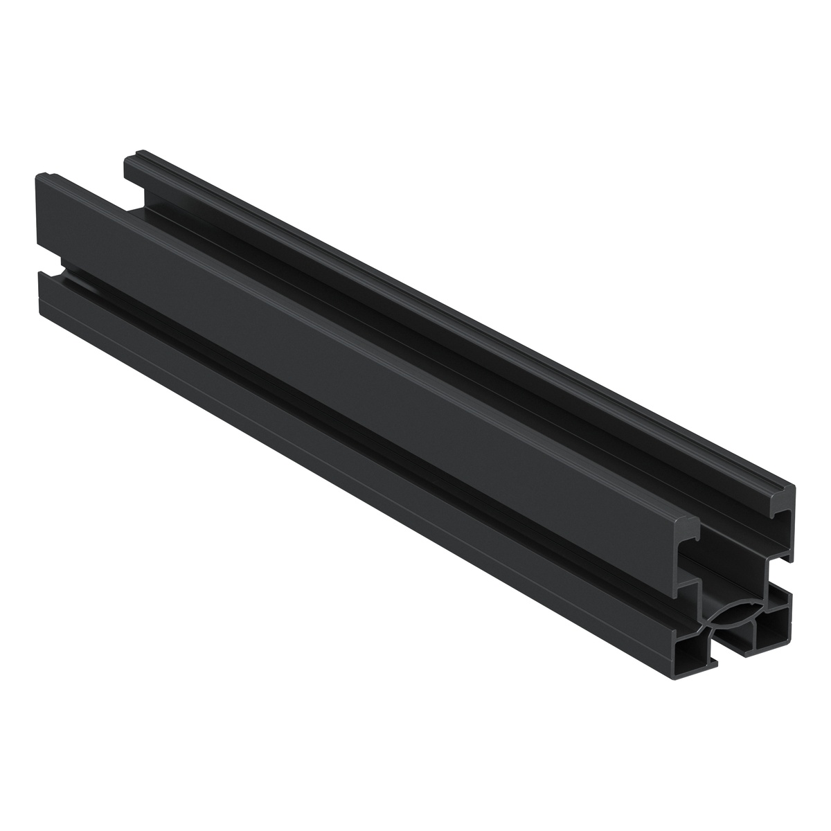 fischer Profil SolarFish H44 3,65 m AL schwarz, Aluminium - 1 Stk.