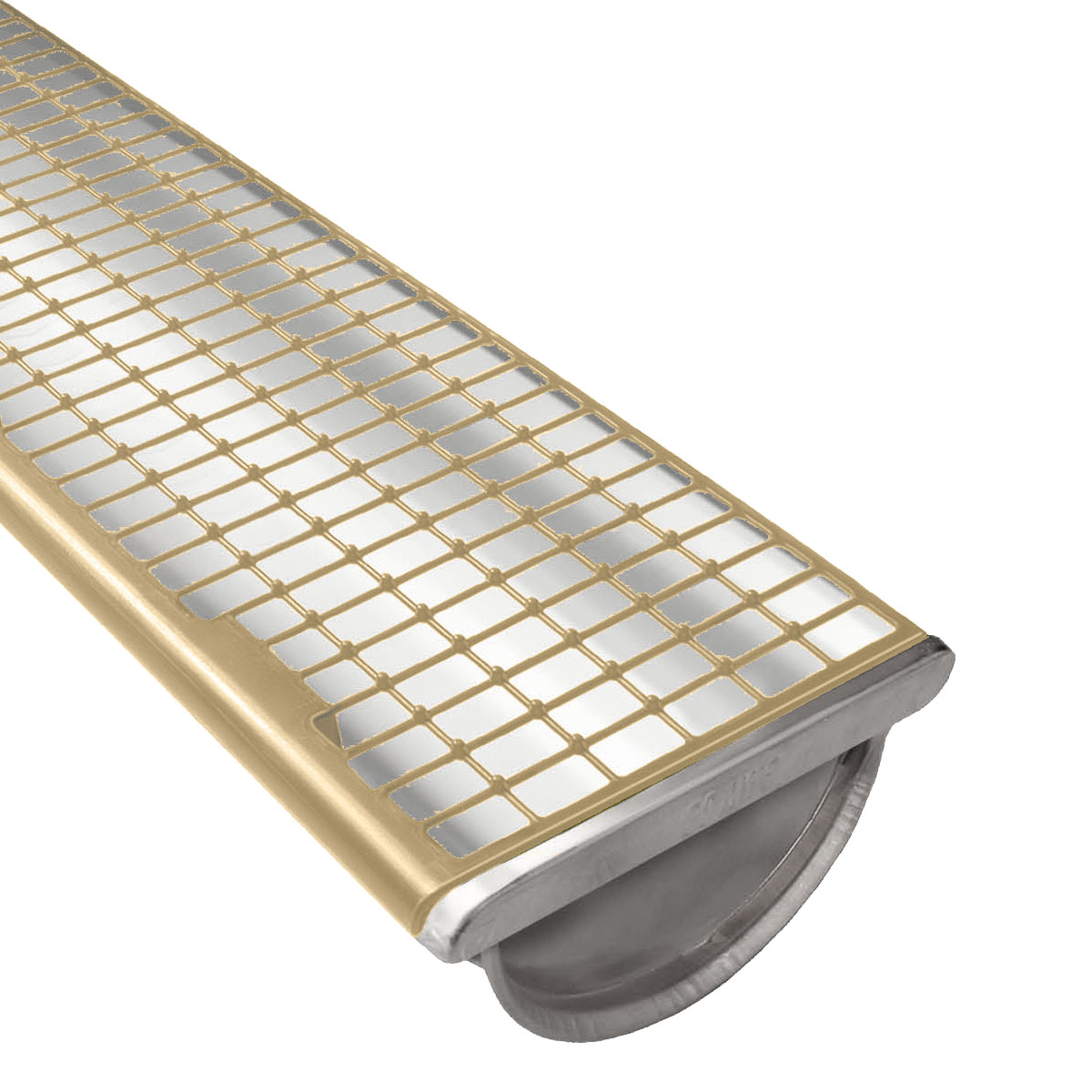 Allform DARIFIX 1 m Sand Dachrinnen Laubschutz Dachrinnengitter