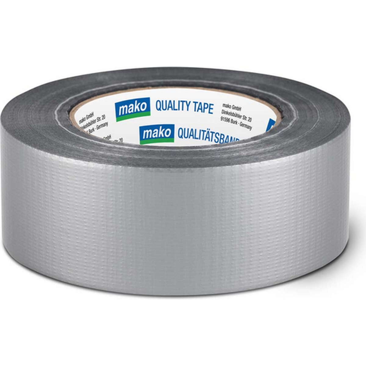 Mako Gewebeklebeband, 48 mm x 10 m, silber