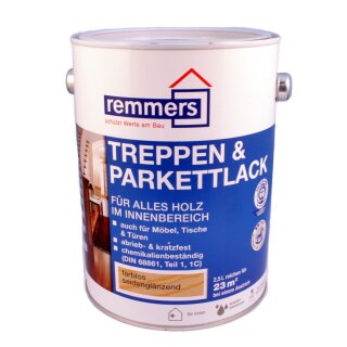 Remmers Treppen- & Parkettlack 2,5 l farblos seidenglänzend
